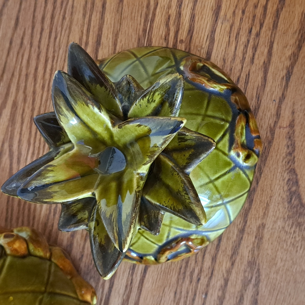 Vintage 1965 Pineapple Cookie Jar - Picture 3 of 9